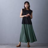 バック柄プリントスリーブレスTシャツ | NICOLE | 詳細画像13