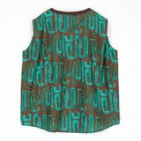 バック柄プリントスリーブレスTシャツ | NICOLE | 詳細画像17