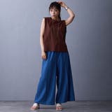 バック柄プリントスリーブレスTシャツ | NICOLE | 詳細画像4