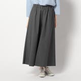 39チャコールグレー | スーパーストレッチワイドパンツ | NICOLE
