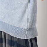 ケミカルウォッシュロゴベスト | NICOLE | 詳細画像11 