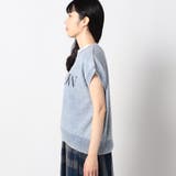 ケミカルウォッシュロゴベスト | NICOLE | 詳細画像8 