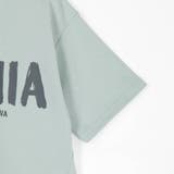 手書き風ロゴ ラウンドヘムTシャツ | NICOLE | 詳細画像4 