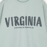 手書き風ロゴ ラウンドヘムTシャツ | NICOLE | 詳細画像9 