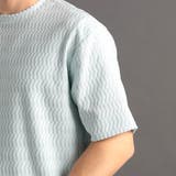 ジオメトリックジャカード クルーネックニットTシャツ | NICOLE | 詳細画像8