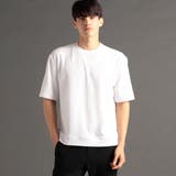 09ホワイト | グラフィックジャカード クルーネックTシャツ | NICOLE