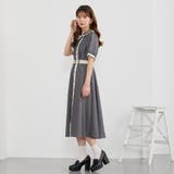 アシメカラーワンピース | NICOLE | 詳細画像8