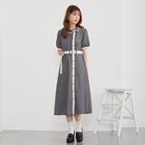 29グレー | アシメカラーワンピース | NICOLE