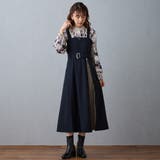 ファスナースリットジャンパースカート | NICOLE | 詳細画像1 