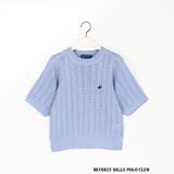 ワンポイント刺繍ケーブルニット | NICOLE | 詳細画像3