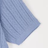 ワンポイント刺繍ケーブルニット | NICOLE | 詳細画像7