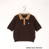 【BEVERLY HILLS POLO CLUB】透かし編みニットポロシャツ | NICOLE | 詳細画像10 