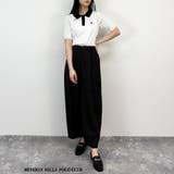 【BEVERLY HILLS POLO CLUB】透かし編みニットポロシャツ | NICOLE | 詳細画像4 