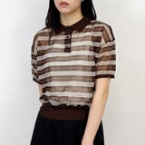 13ブラウン | シアーポロニット | NICOLE