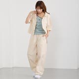 【Dickies】オープンカラークロップドシャツ | NICOLE | 詳細画像15 
