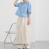 【Dickies】オープンカラークロップドシャツ | NICOLE | 詳細画像16 