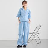 【Dickies】オープンカラークロップドシャツ | NICOLE | 詳細画像19 