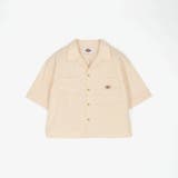 【Dickies】オープンカラークロップドシャツ | NICOLE | 詳細画像2 