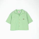 【Dickies】オープンカラークロップドシャツ | NICOLE | 詳細画像3 