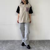 クリームソーダ刺繍シャツ | NICOLE | 詳細画像16 