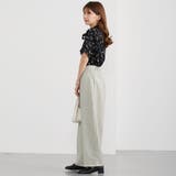 リボン付き柄ブラウス | NICOLE | 詳細画像18 