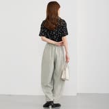 リボン付き柄ブラウス | NICOLE | 詳細画像19 