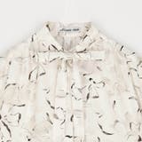 リボン付き柄ブラウス | NICOLE | 詳細画像6 