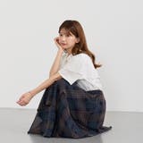 ハンカチヘムケープブラウス | NICOLE | 詳細画像5 