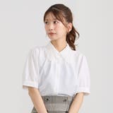 28オフホワイト | レースカラーブラウス | NICOLE