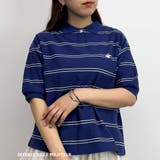 67ネイビー | 【BEVERLY HILLS POLO CLUB】カノコポロシャツ | NICOLE