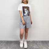 フレンチスリーブ猫Tシャツ | NICOLE | 詳細画像2 