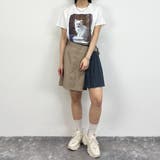 フレンチスリーブ猫Tシャツ | NICOLE | 詳細画像5 
