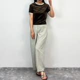 ベロア刺繍Tシャツ | NICOLE | 詳細画像20