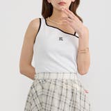 28オフホワイト | ホルターネックタンクトップ | NICOLE