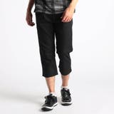 49ブラック | 【NICOLE SPORTS】TCシャンブレーツイルクロップドパンツ | NICOLE