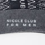 シェブロン×ロゴジャカード ショートソックス | NICOLE | 詳細画像2 