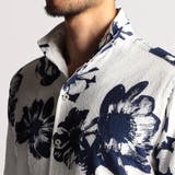 アラカルトプリント半袖スタンドシャツ | NICOLE | 詳細画像15 