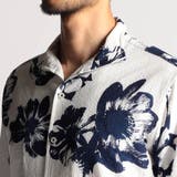 アラカルトプリント半袖スタンドシャツ | NICOLE | 詳細画像16 