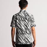 アラカルトプリント半袖スタンドシャツ | NICOLE | 詳細画像6 