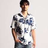 93その他4 | アラカルトプリント半袖スタンドシャツ | NICOLE