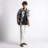 アラカルトプリント ＢＤスタンドシャツ | NICOLE | 詳細画像3 