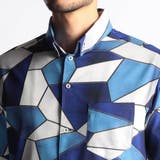 アラカルトプリント ＢＤスタンドシャツ | NICOLE | 詳細画像7 