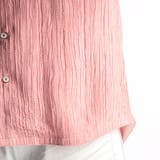 カラープリーツ7分袖スタンドカラーシャツ | NICOLE | 詳細画像20 