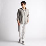 カラープリーツ7分袖スタンドカラーシャツ | NICOLE | 詳細画像4 