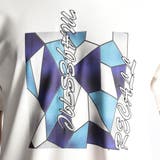 ステンドグラスプリント・ロゴ刺繍半袖Ｔシャツ | NICOLE | 詳細画像12 