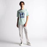 ステンドグラスプリント・ロゴ刺繍半袖Ｔシャツ | NICOLE | 詳細画像4 