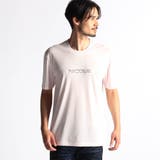 08ピンク | ロゴ刺繍半袖Tシャツ | NICOLE