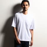 09ホワイト | 【RIELABO】シルク混ストレッチスムースTシャツ | NICOLE