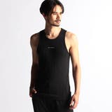 49ブラック | ランダムテレコ・メランジ天竺タンクトップ | NICOLE