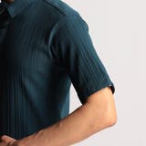 【25年モデル EC限定再販売】ランダムテレコショートレギュラーカラーポロシャツ | NICOLE | 詳細画像10 